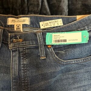 Madewell Denim Jeans in Dark Blue